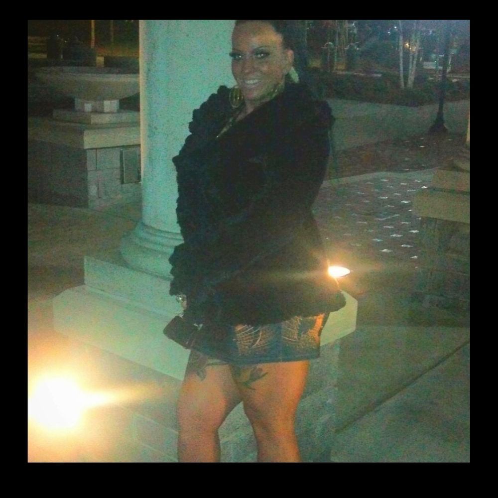 Damselle Black Faux Fur